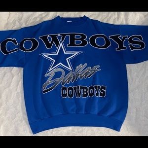 Vintage Cowboys Crewneck Sweatshirt